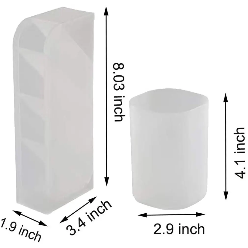 

Ergonomic Desk Stationery Box Drawer Organizer Inclined Pen Holder office supplies Rectangular Stationery Organizer