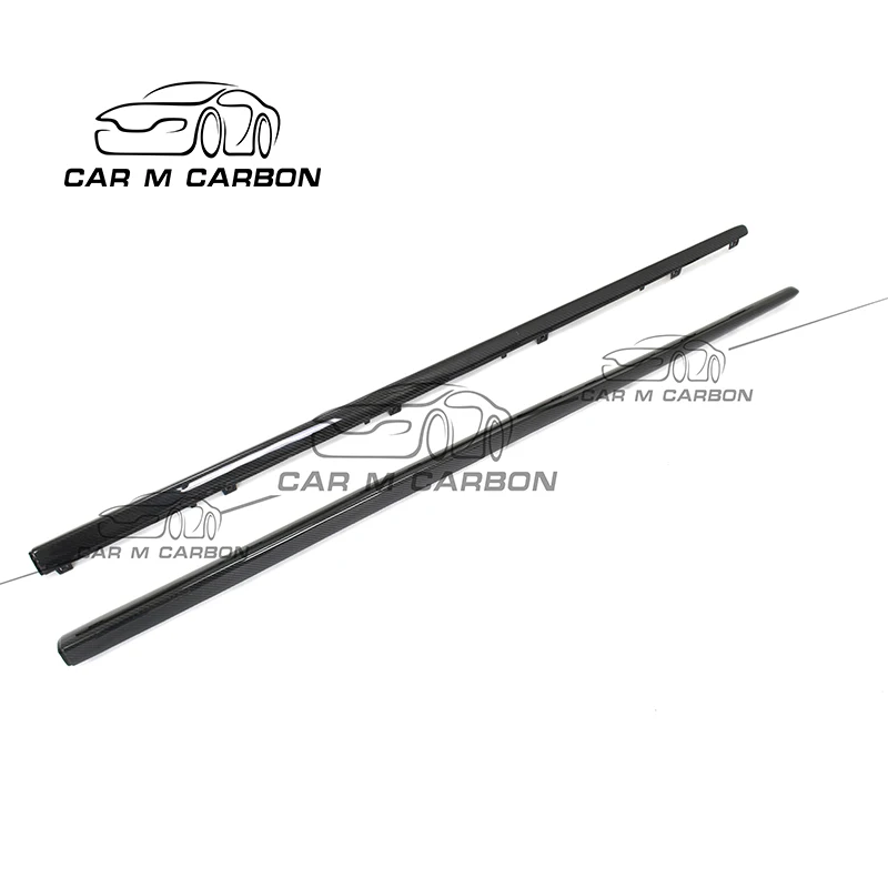 

W222 S63 carbon fiber parts fit for MZ S-CLASS W222 S63 S65 style carbon fiber front lip front bumper canard side skirts