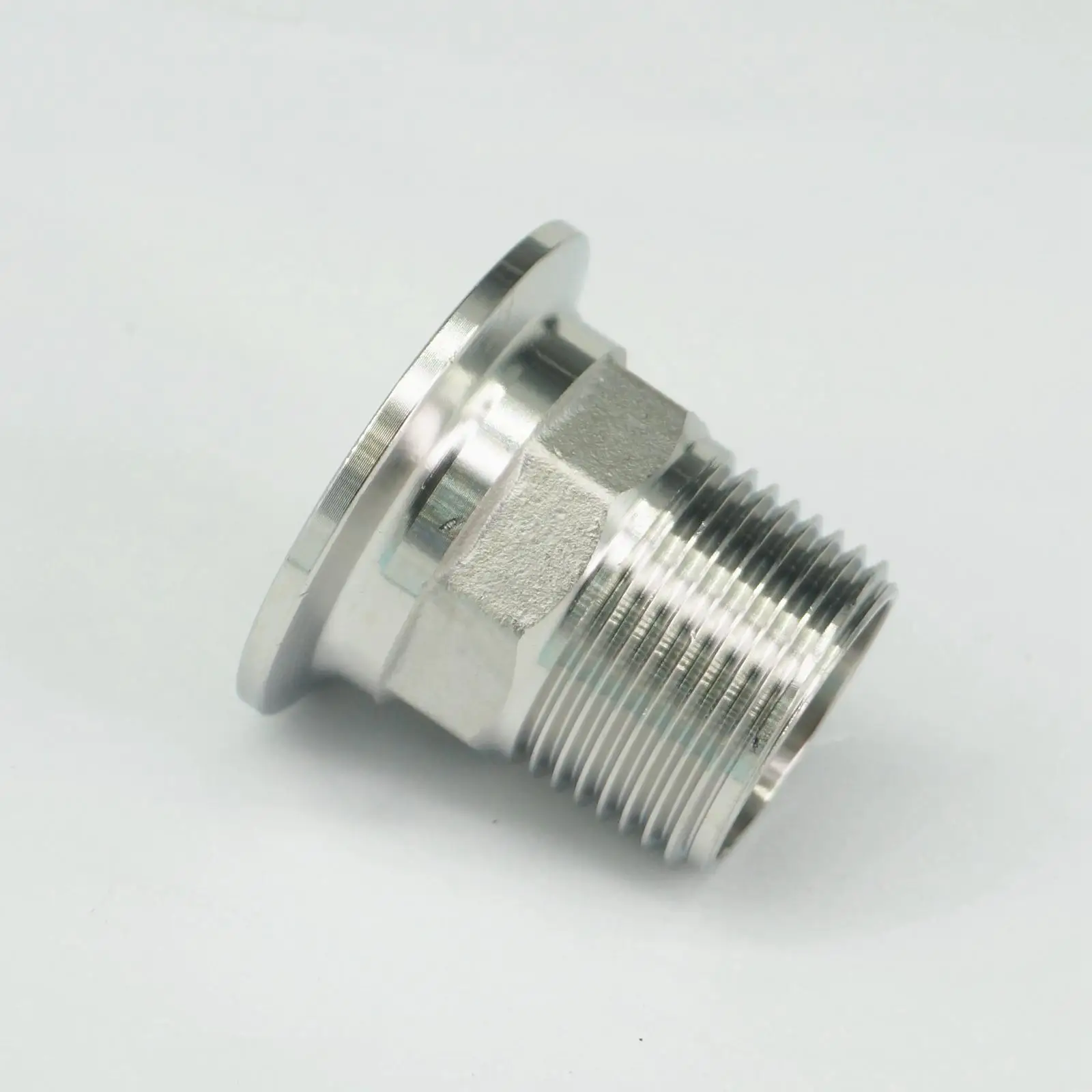 Шестигранная гайка 1 &quotBSP Мужской x 5&quot Tri Зажим 304 фитинги из нержавеющей стали