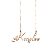 kaylee name necklace custom name necklace for women girls best friends birthday wedding christmas mother days gift