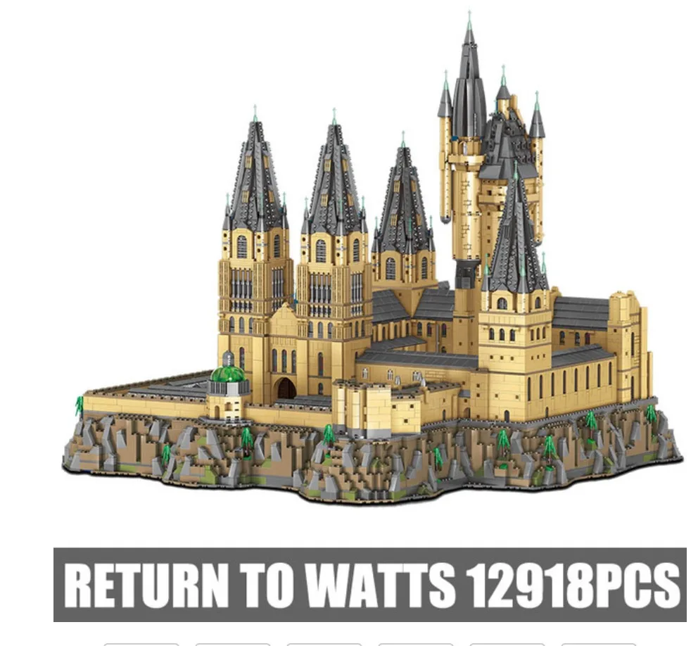 

MOC-30884 Magic Movie Castle central courtyard Epic Extension Model Toys Building Blocks Bricks Kids Christmas Gifts