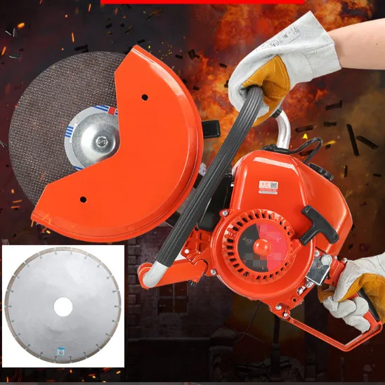 

Gasoline Cut Off Saw Concrete Asphalt Road Cutter Machine for Stone cutting and fire protection metal cement saw