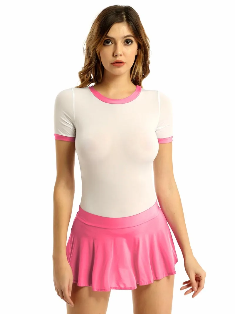 Женское школьное сексуальное нижнее белье для девочек Студенческая форма