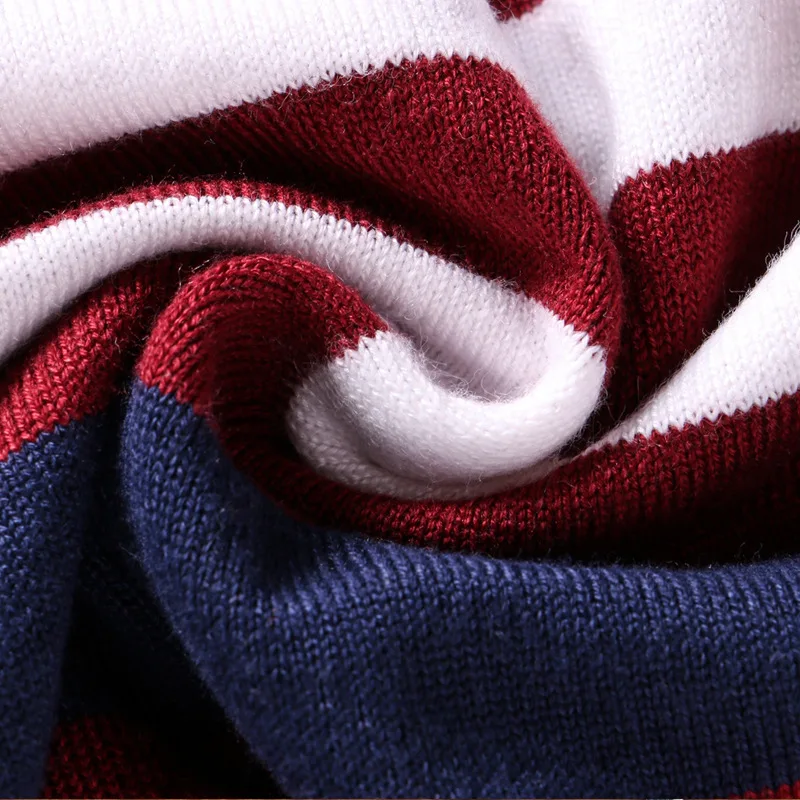 

Men's Sweaters 2020 New Autumn Winter Mens Clothing Vintage Sweatert Knitwear Round Collar Sweater Warm Pullovers For Mens