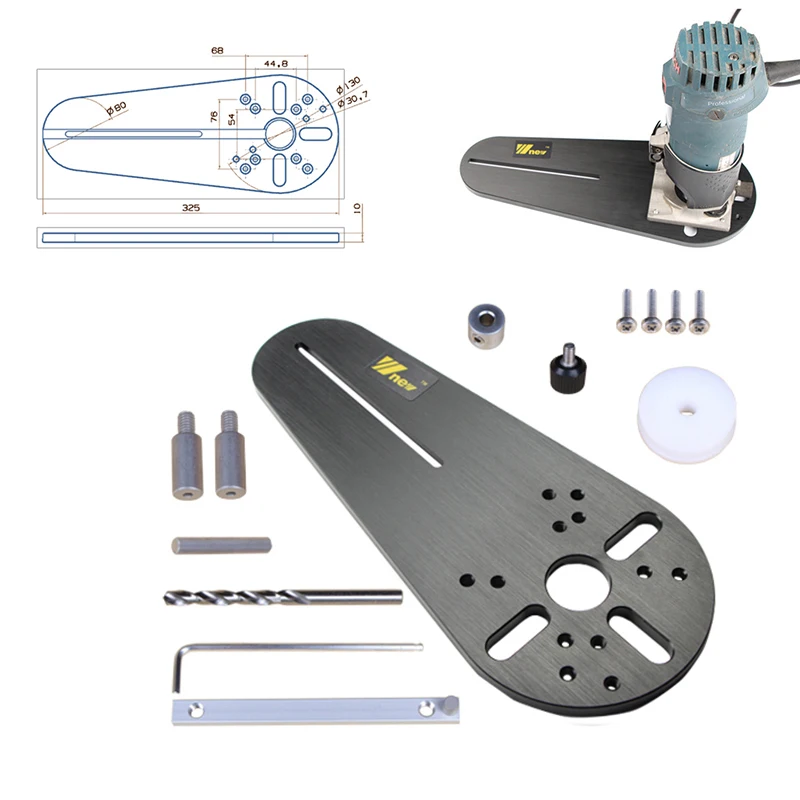 Обрезка колец для Bosch Makita электрический ручной триммер деревообрабатывающий