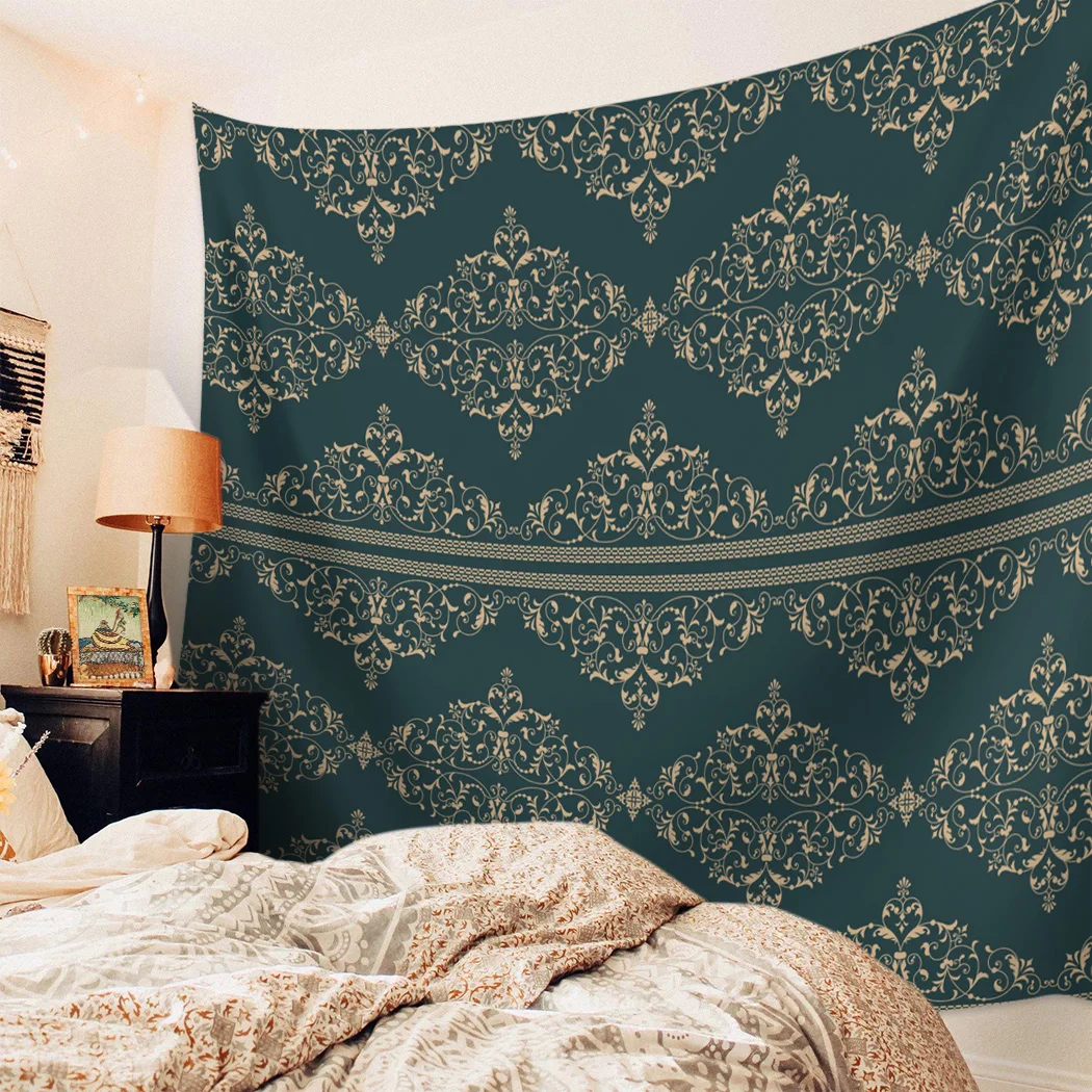 Европейская текстурная настенная Гобеленовая Обложка в стиле ретро коврик для