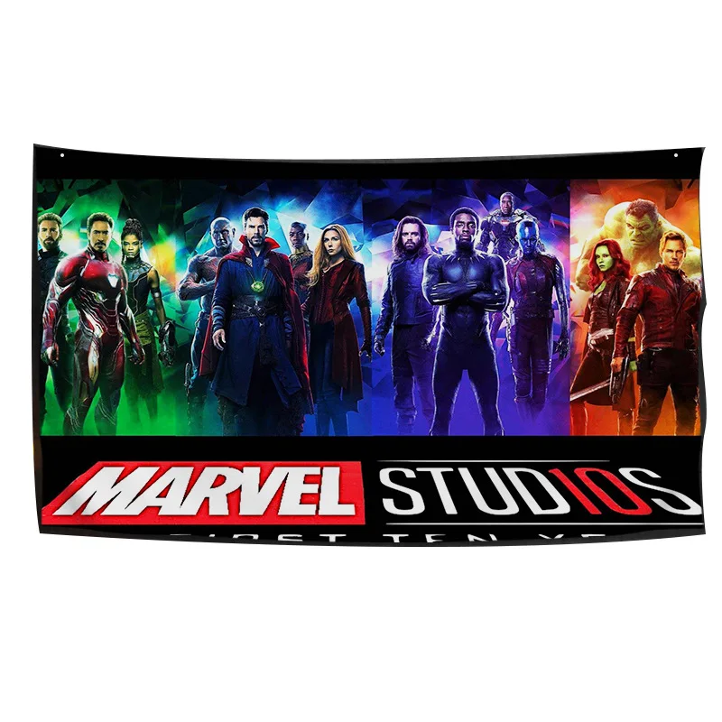 

Marvel Avengers Tapestry Living Room Bedroom Office Dining Room Decoration Hanging Cloth Wall Hanging Home Background Painting