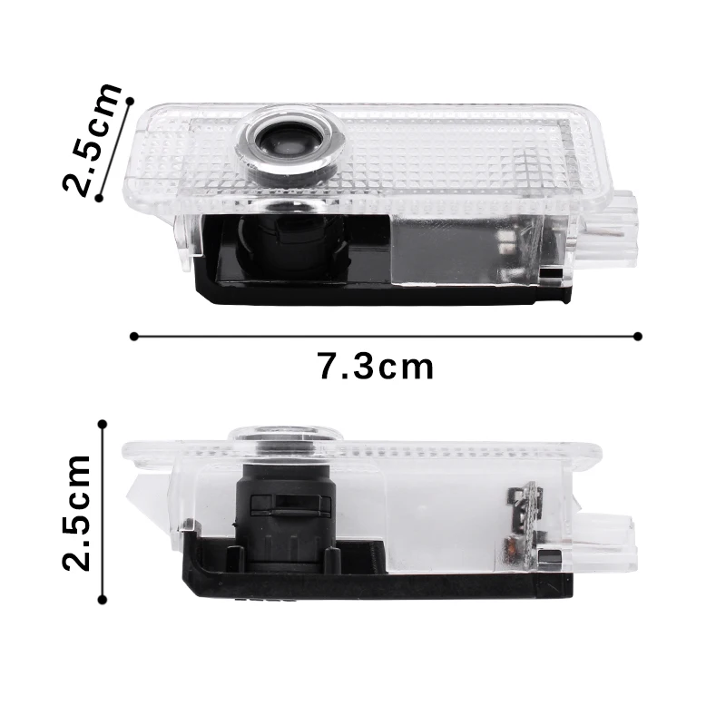 2pcs Car Accessories Led Projector Lamp Door Welcome Light For BMW E90 E92 M3 E60 E61 E65 F01 F02 F10 F30 F48 G30 G38 X1 X2 - купить по