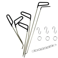 dent remove hooks new quality hooks rods paintless dent removal car repair kit tools door dent ding hail removal