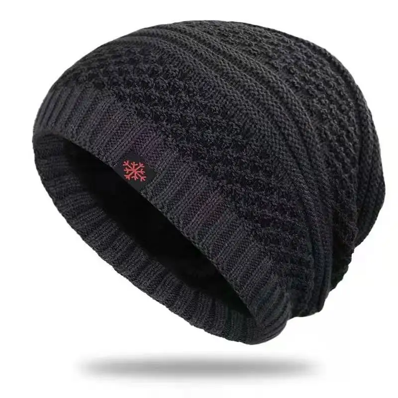 

New Fashion Men Knitted Winter Hat Beanie Hats for Women Thick Warm Beanies Male Skullcap Knit Designer Bonnet Gorro Unisex Caps