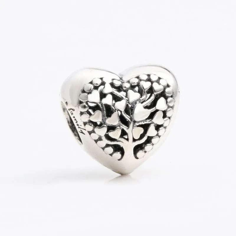 

Original 925 Sterling Silver Bead Creative Love Tree Beads Fit Pandora Women Bracelet & Necklace Diy Jewelry