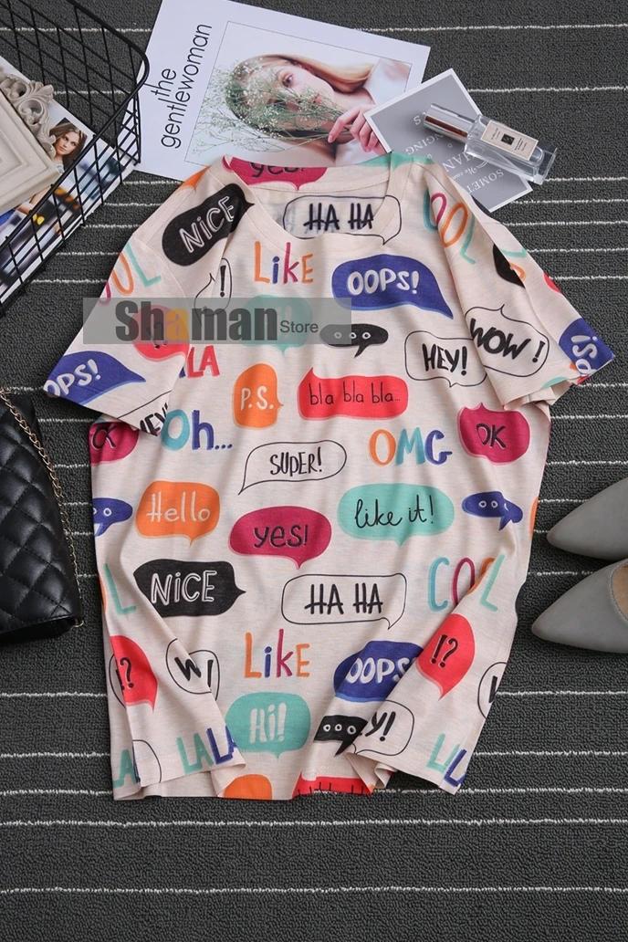 

luxury design HIGH END 2021 woman summer cartoon letter print short sleeve women T-shirt SUPER soft cotton top sexy tops tshirts