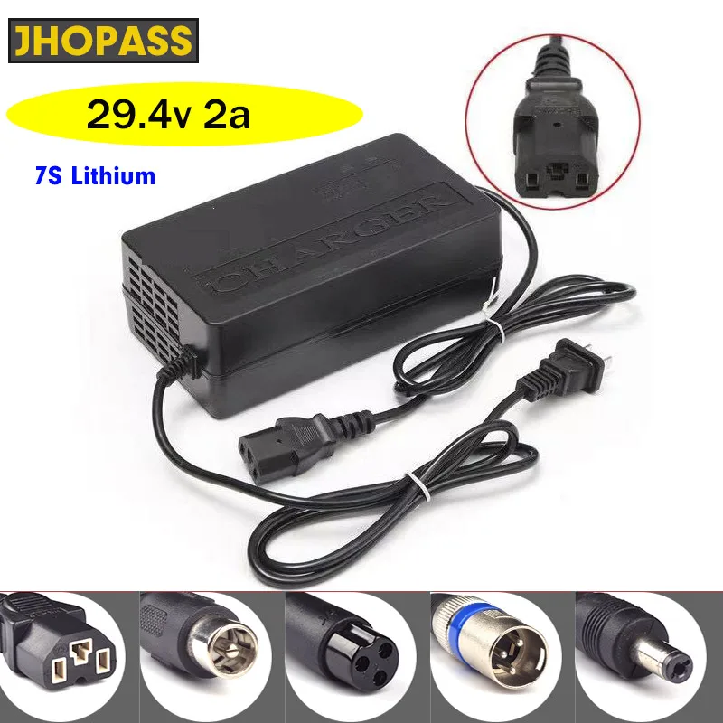 24V2A 29 4 V 7S зарядное устройство для электровелосипеда литиевая батарея Li Pro Ion