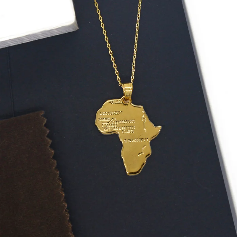 FS Новое поступление горячая Распродажа кулон Mapa de Africa три размера классический