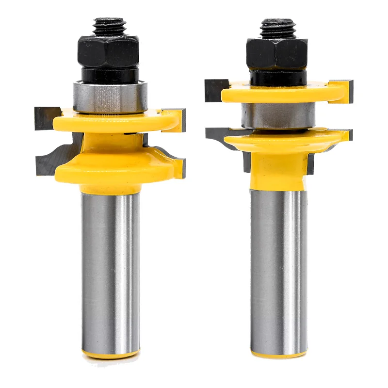 

Ogee 2 Bit Rail and Stile Router Bits Set - 1/2" Shank 3/4" cut height