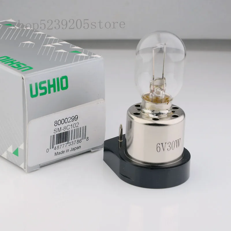 Original USHIO SM-8C102 LS30 6V30W lamp Olympus BHA BHB IMT microscope bulb USHIO 6-8V 30W LM 08 LM 10 LS-30 8-C102 light