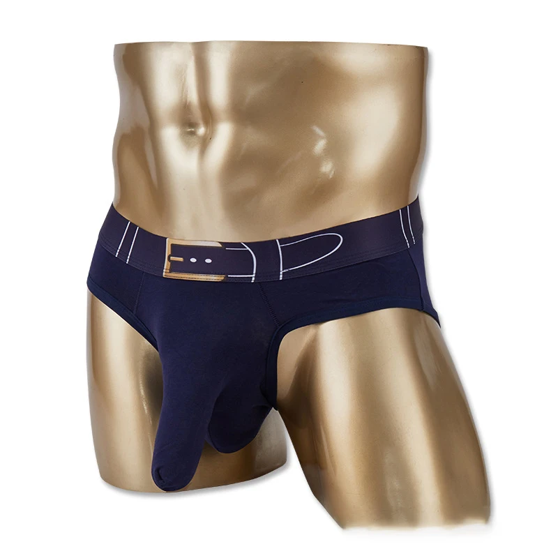 Сексуальное бесшовное нижнее белье мужские трусы U выпуклая Сумочка