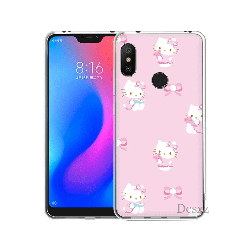 Чехол для мобильного телефона Redmi 3S 3 4 6 4A 4X 5A 7 7A K20 GO Pro Plus жесткий чехол hello kitty Cool Shell