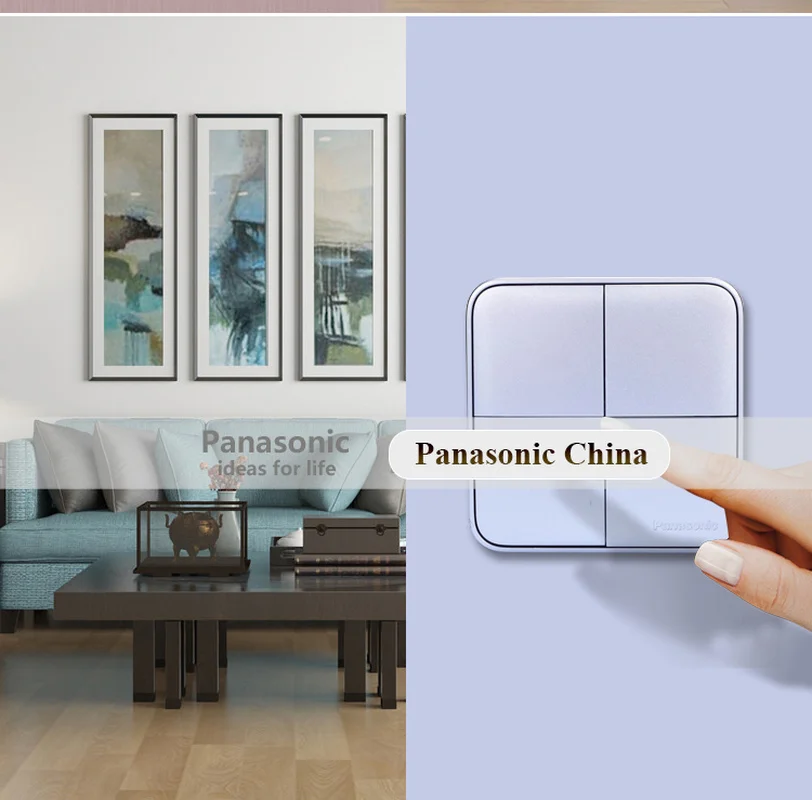 Panasonic настенный выключатель Стандартный 16A переключатель встраиваемый роскошный