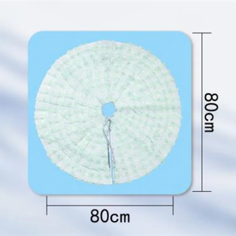 Юбка на рождественскую елку белый ковер рождественские украшения для дома