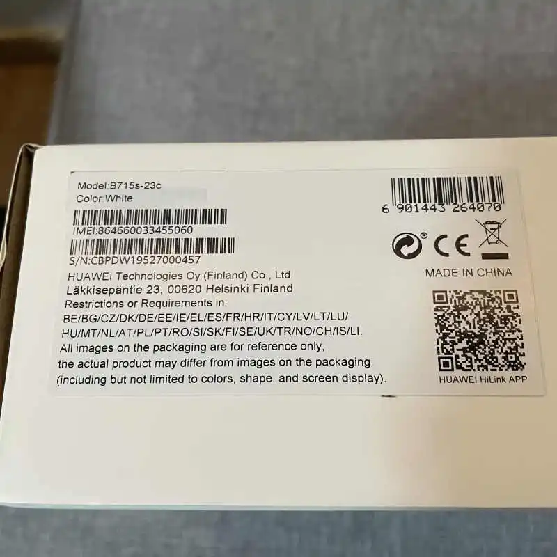 Партия 10 шт. длинноблокированный роутер Huawei B715s-23c LTE Cat9 450 Мбит/с 4G диапазон