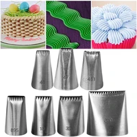 13457pcs kitchen gadgets new basket weave icing piping nozzles for cakes cupcake decorating pastry nozzles baking cake tools