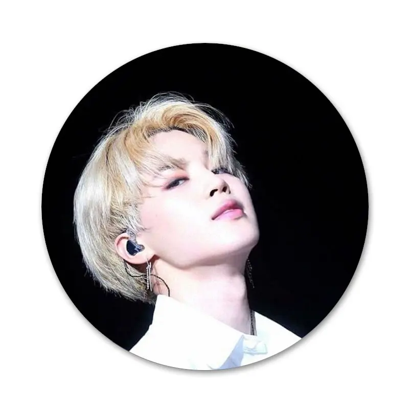 58 мм Jimin красивые значки металлические для фотографий | Дом и сад