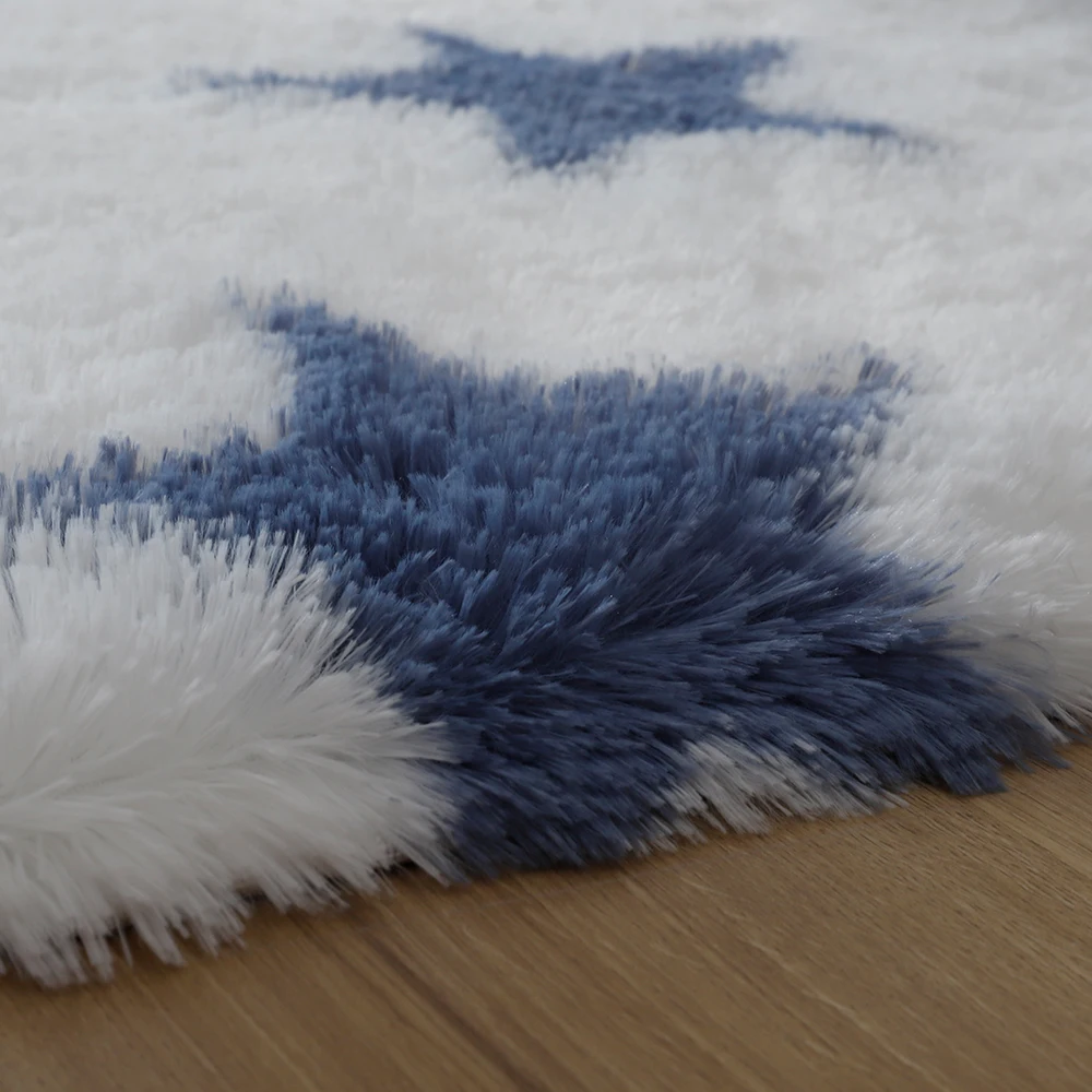 Fluffy Bedroom Rug Carpet Rugs For Living Room Home Bed Anti-slip Floor Mats Water Absorption | Дом и сад