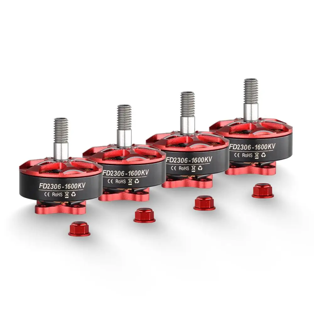 HGLRC вперед FD2306 2450KV 4S 1600KV 6S rc бесщеточные двигатели для гоночного дрона