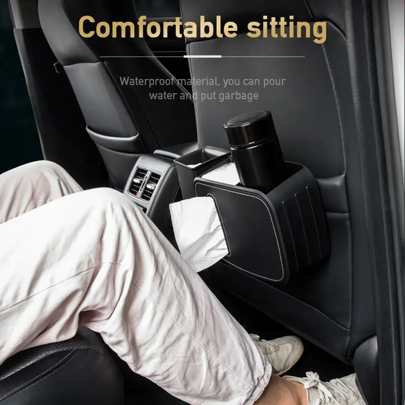 Ящик для хранения на спинку сиденья автомобиля многофункциональный органайзер