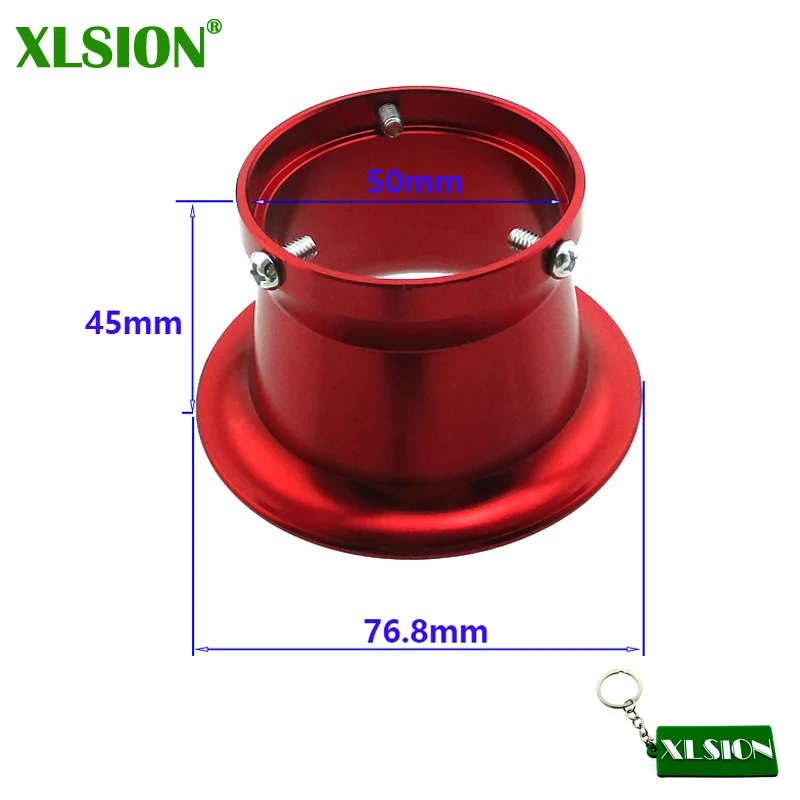 XLSION Racing 50mm Carburetor Air Filter Trumpet Velocity Stack Funnel For PWK24 PWK26 PWK28 PWK30 | Автомобили и мотоциклы