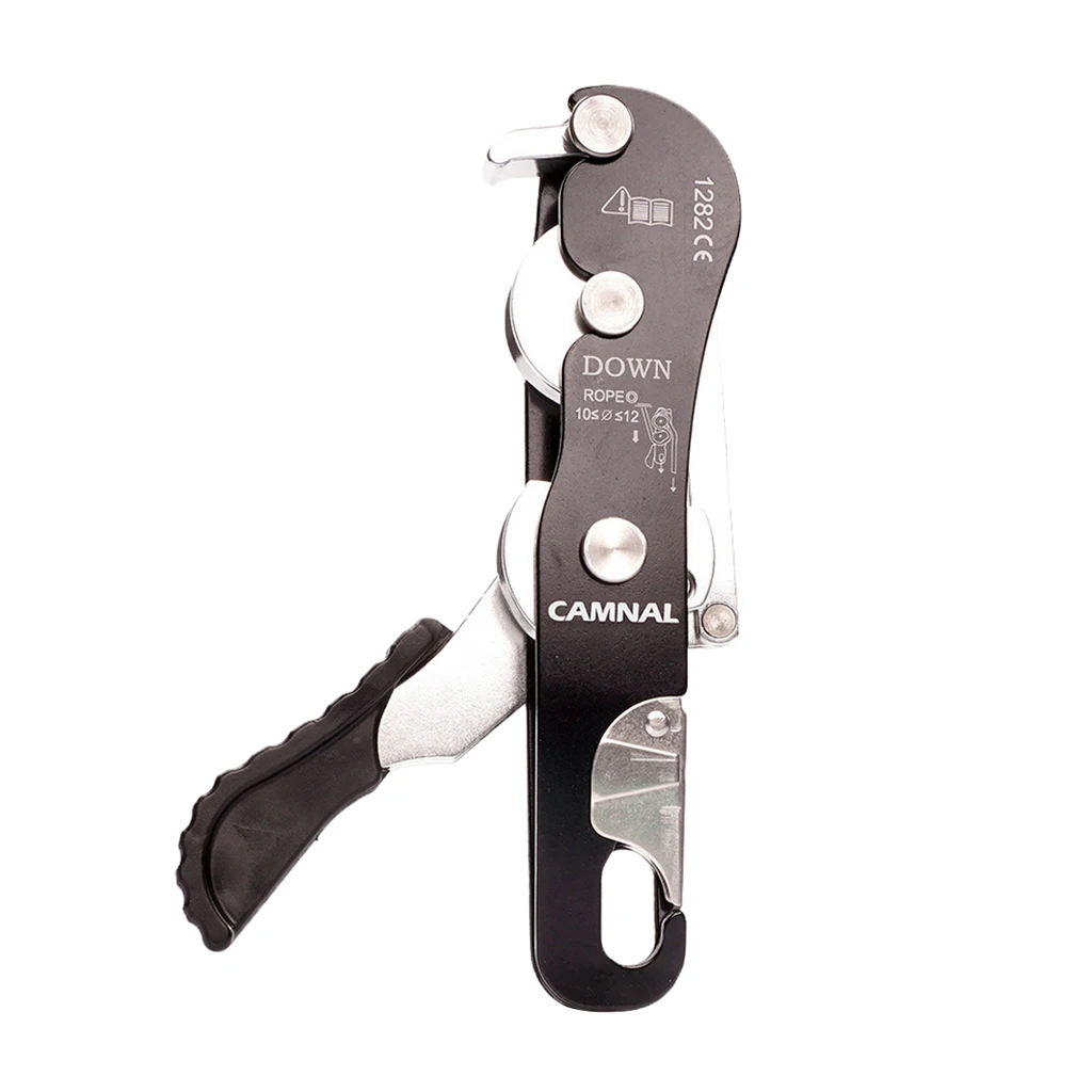 

Prettyia Self-braking Stop Descender Gear for 10-12mm Rope Climbing