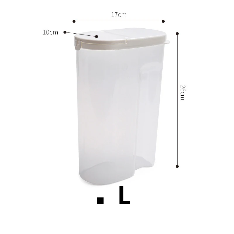 

S/M/L Cereal Noodle Storage Box Sealed Containers Leakproof Storage Box