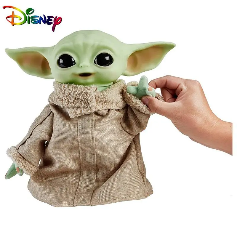 

28cm Disney Baby Yoda Star Wars The Mandalorian Grogu Baby Yoda Action Figure Doll Toy Pvc Master Plush Toys For Kids Gifts