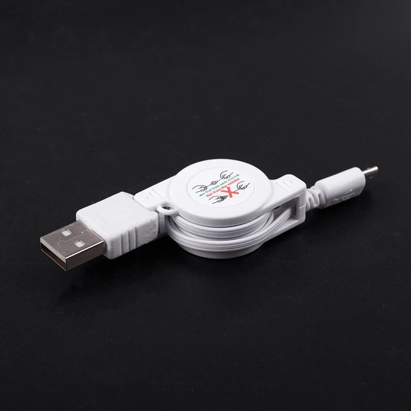 Mirco-USB A к USB 2 0 B Мужской Выдвижной кабель синхронизации данных зарядное устройство