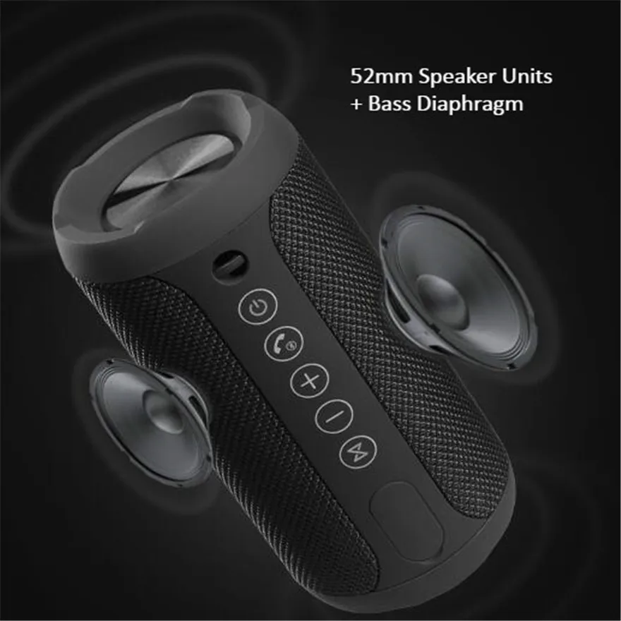 IPX6 Waterproof Wireless Bluetooth Speaker Music Center Soundbar Boombox Portable Sound System Bluetooth Bass Speaker Aux Sd enlarge