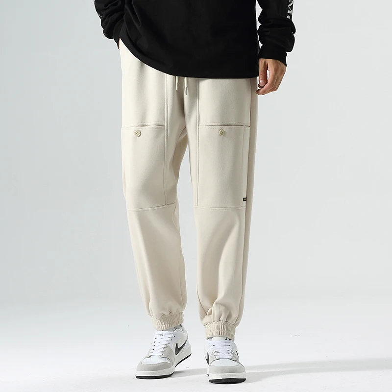 

Весенние мужские повседневные спортивные Прямые свободные брюки