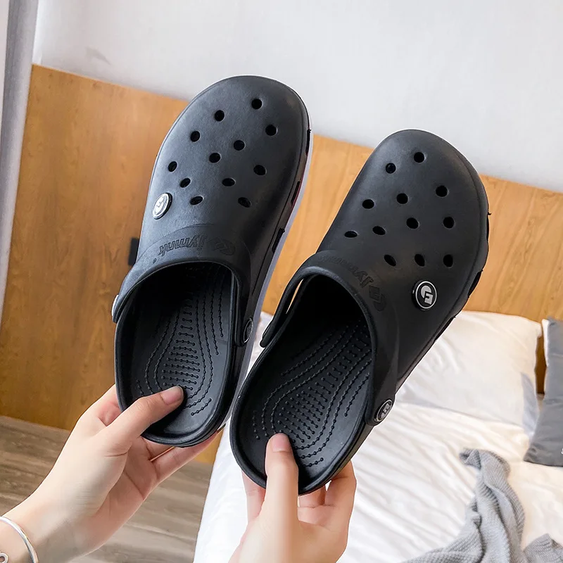 

Fashion Sandal Clogs Women Slippers Soft Bottom Beach Sandals Women Clog Sandals Breathable Ankle-Wrap EVA Shoes for Women 2021