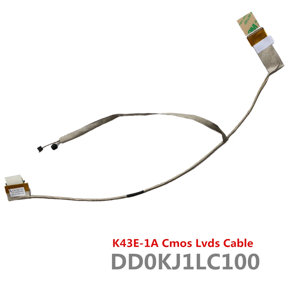Новый кабель DD0KJ1LC100 для Asus X44 X44H X44C X44HY X44HR X44LY X84h X84C X84 A83 A83S A84 A84S K84L K84 Lcd Lvds кабель|cable