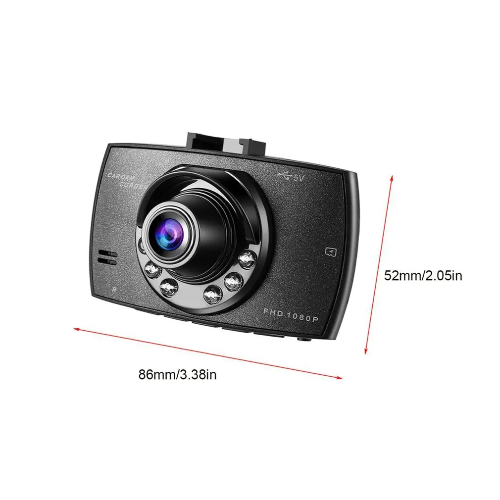 

G30 2.5" HD 1080P In Car DVR Vehicle Camera Dash Cam Recorder G-Sensor Digital Video Recorder With Night Vision Function