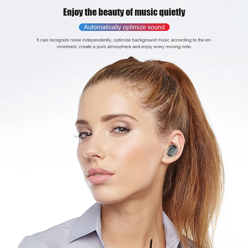 TWS G6S Wireless Headphones 8D Stereo Bluetooth 5.0 LED Display Headset Waterproof earburd 3500mAh Charging Case as Powerbank |