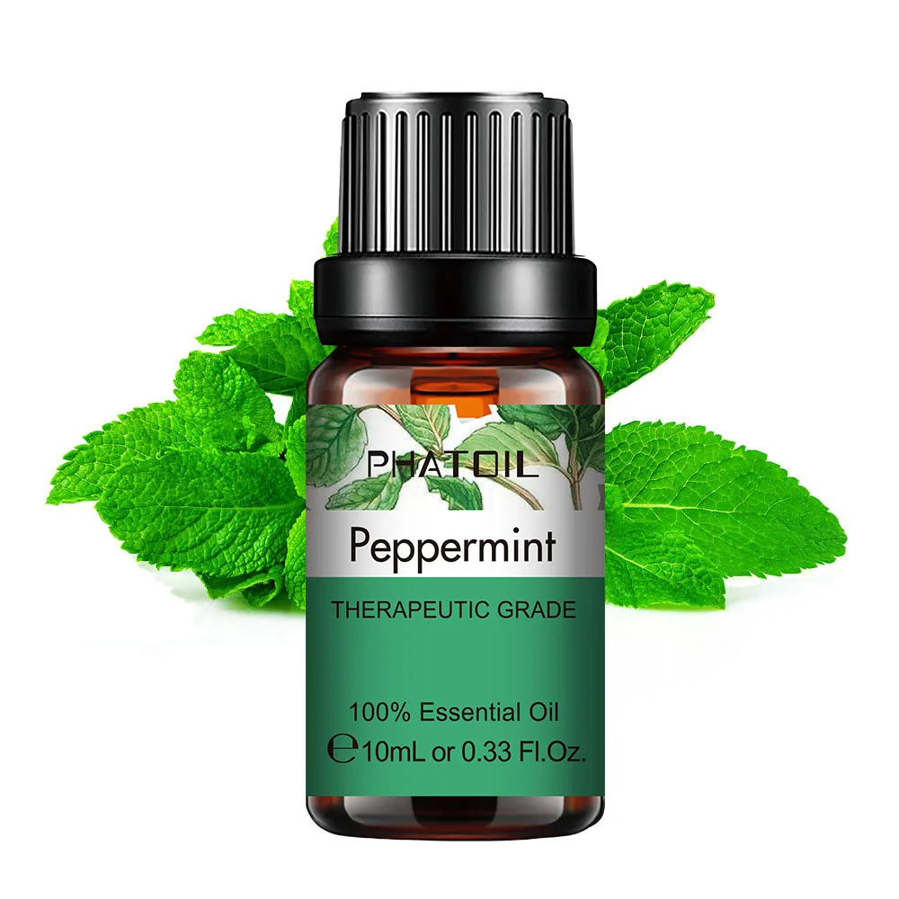 

PHATOIL 10ml 30ml 100ml Mint Lavender Jasmine Eucalyptus Vanilla Essential Oil Repellent Purify Air Diffuser Aroma Oil