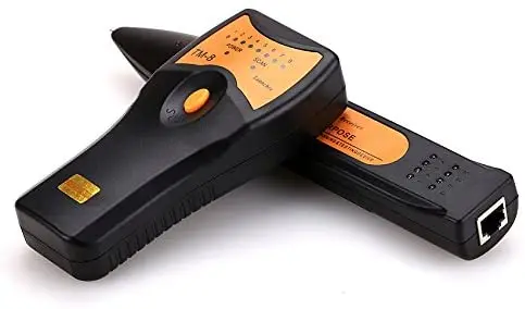 TM-8 RJ11 RJ45 Cat5 Cat6 LAN Network Cable TesterTelephone Wire Tracker Toner Detector Line Finder