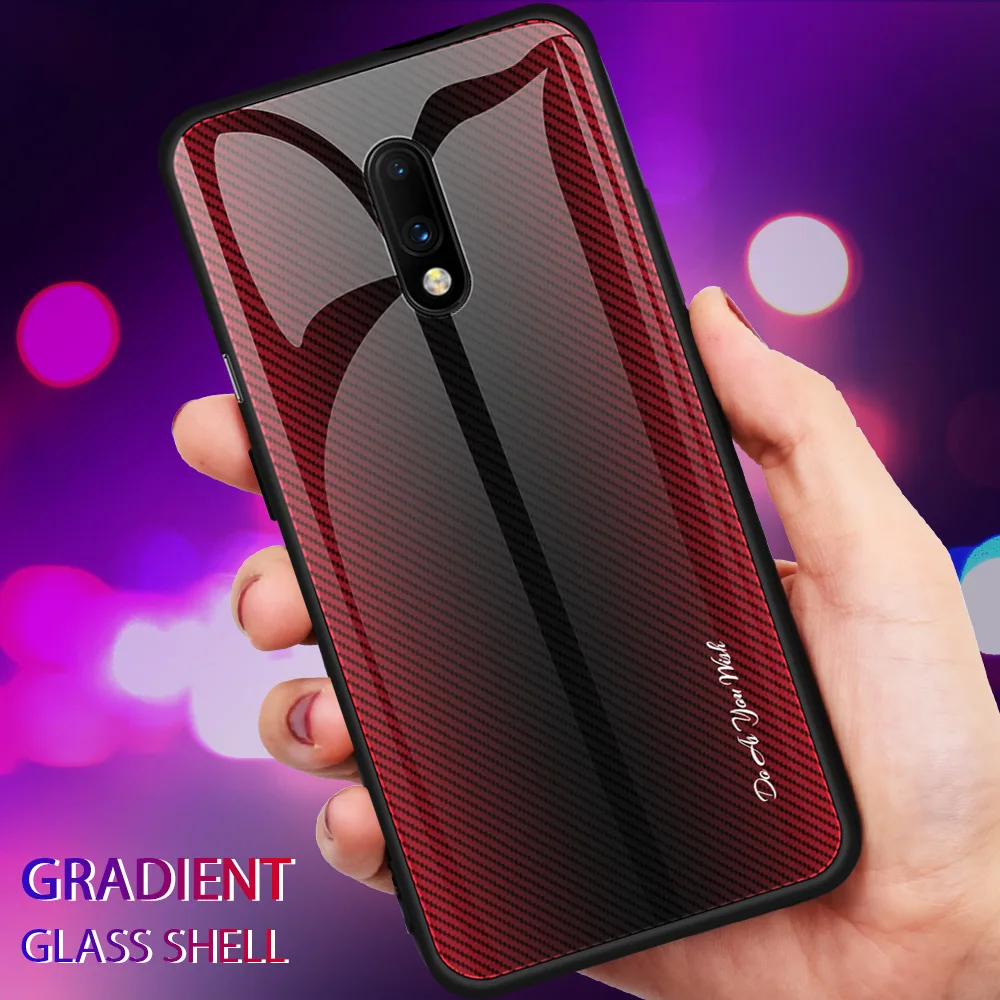 YUNAO phone case For One plus series glass Network cable texture 7 Pro tough |
