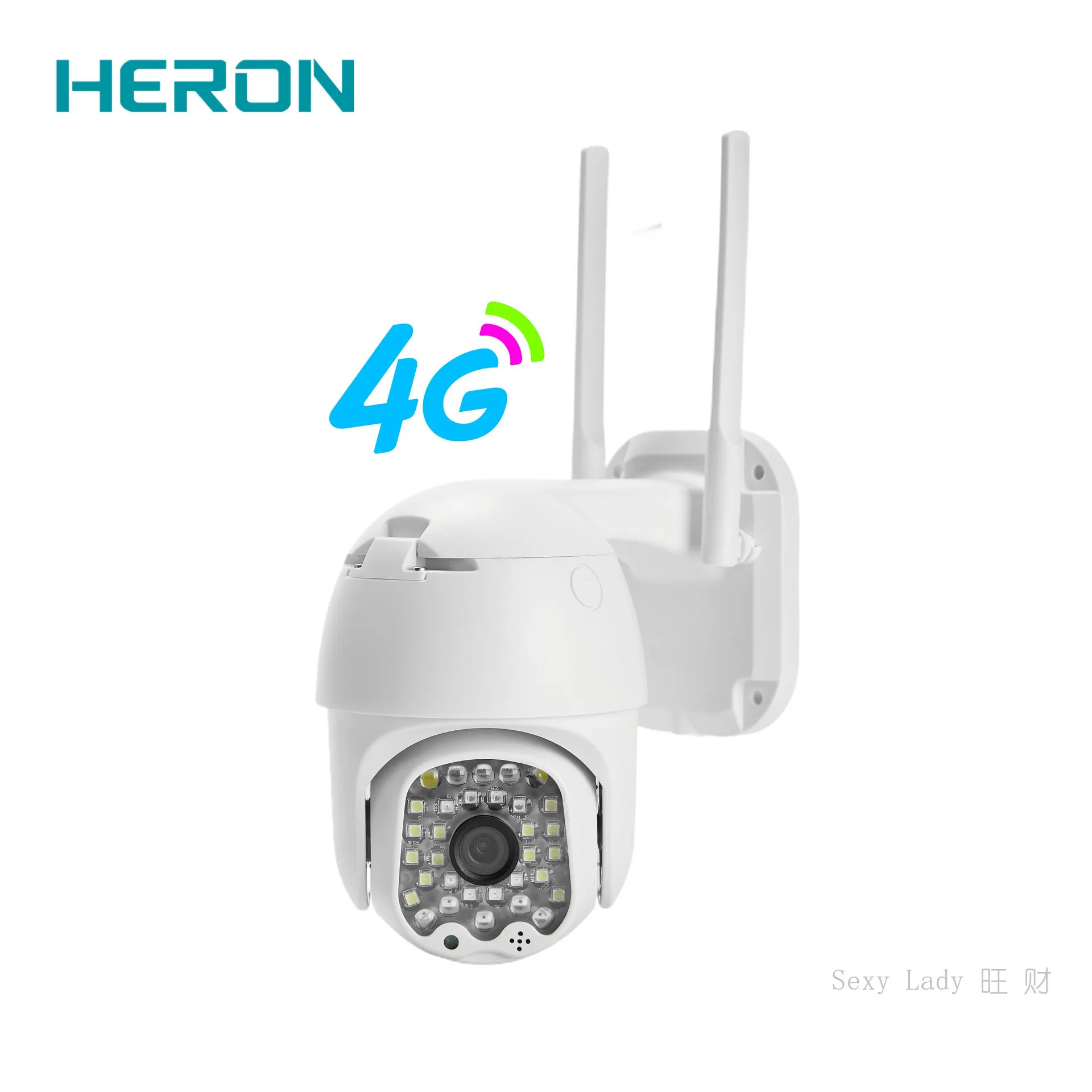 

4g32 Light Surveillance Camera Outdoor Breeding Nursing Home Wireless Ball Machine Camera Sea Core Camhi
