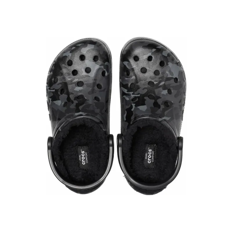 CROCS Baya Lined Printed Clog UNISEX|Пляжные и уличные сандалии| |