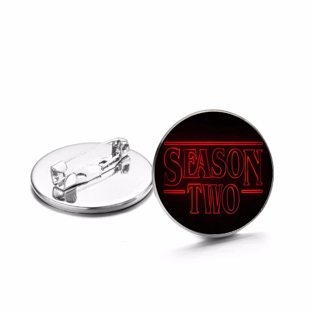 Stranger Things Brooches Popular American TV Series Badge Teenager Backpack Shirt Lapel Pins Gothic Jewelry Gift for Fans | Украшения и