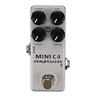 Компрессор MOSKY Mini C4, педаль для гитарных эффектов, реальный байпас, полностью металлические детали и аксессуары