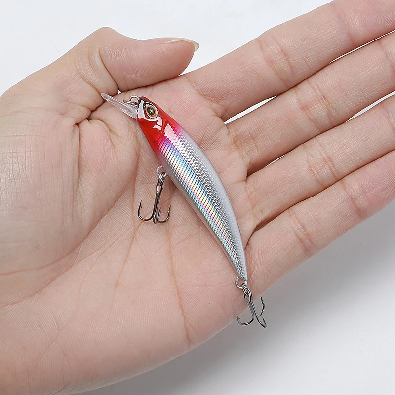 8cm 8.3g Fishing Lure Parts Wobbler River Catfish Artificial Bait Fish Japan Minnow Wobblers Pesca Sinking Crankbait | Спорт и