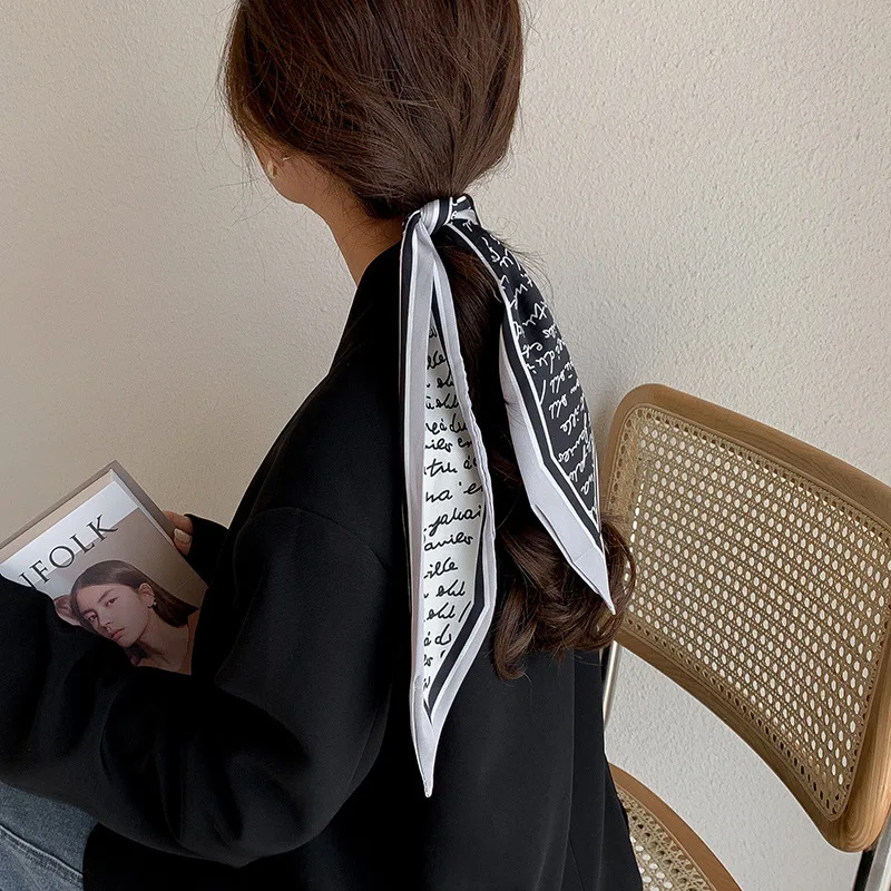 Банты для длинных волос шарф головной платок многофункциональный галстук